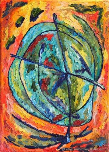3. The whole thing part of dyptich oil canvas 2015 7060 cm