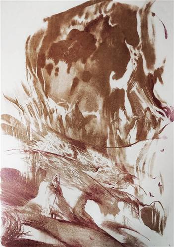 Avramova MIRAGE lithography 38x27cm